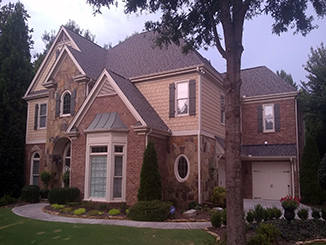 Another beautiful shingle roof replacement in Acworth